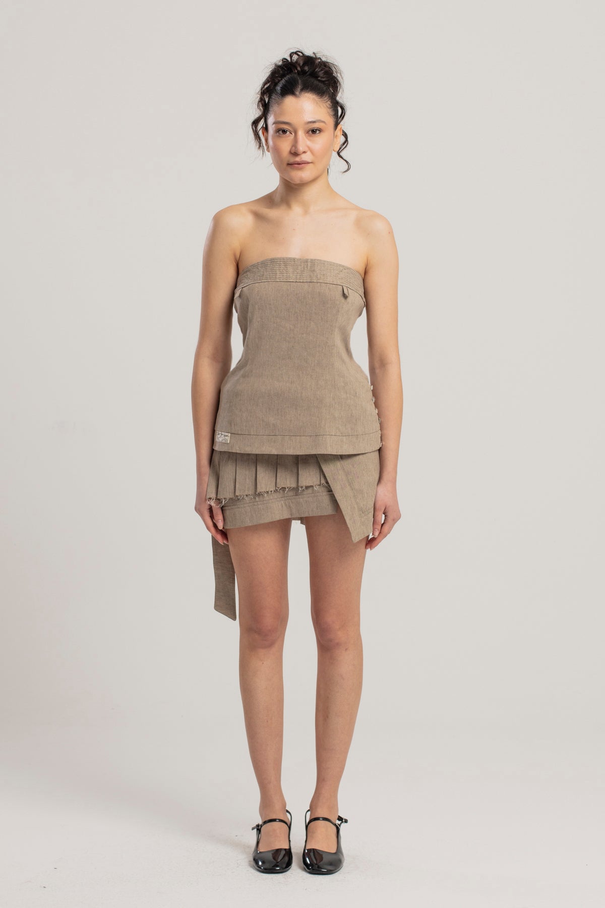 Day to Night in LA Straplez Bluz