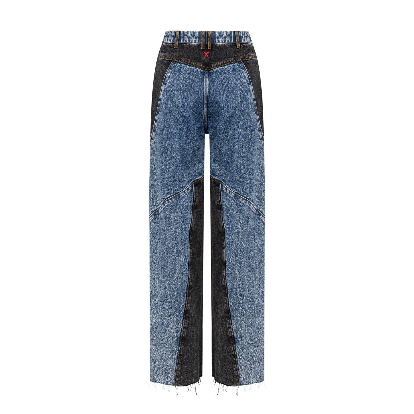 Free Heaven İki Renkli Kadın Jean