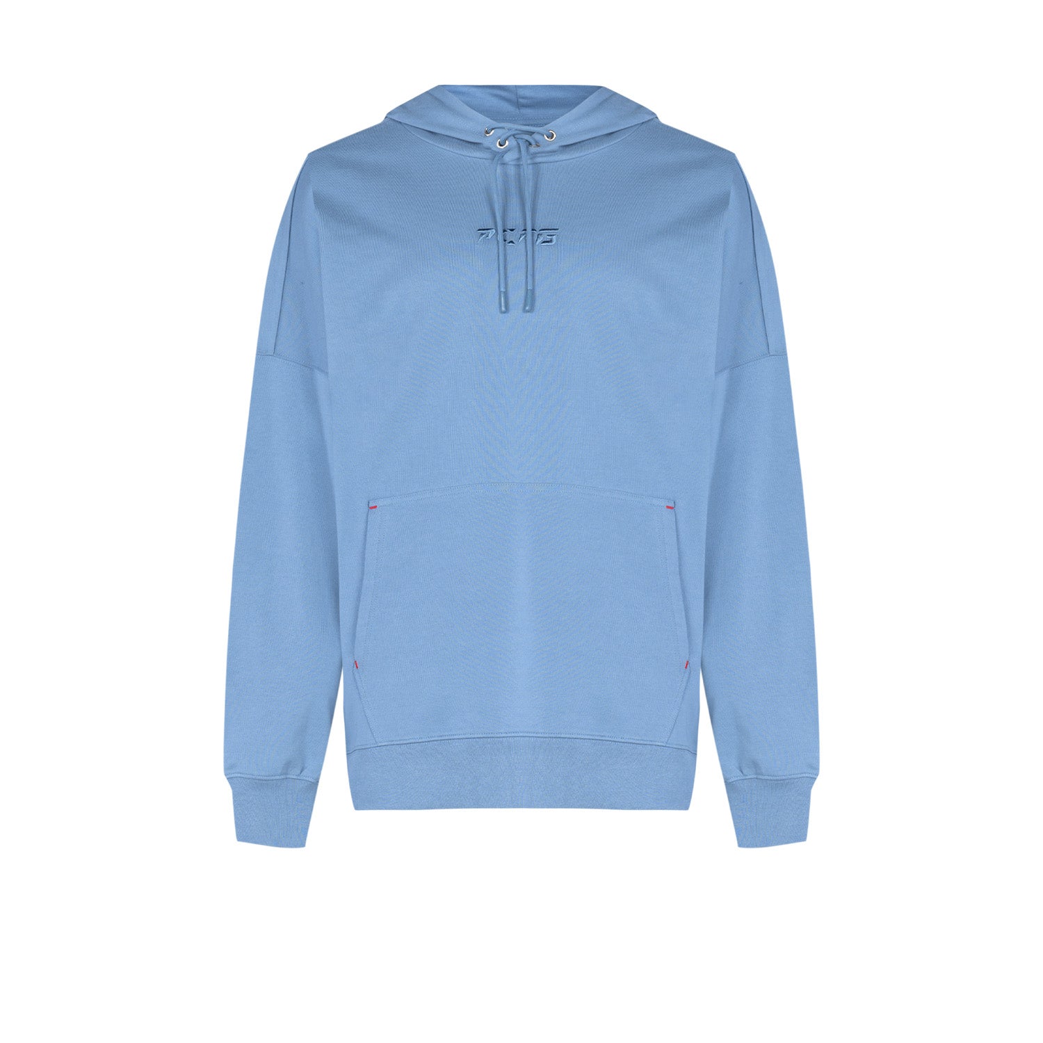 Cotton Free Heaven Oversize Hoodie - Coronet Blue