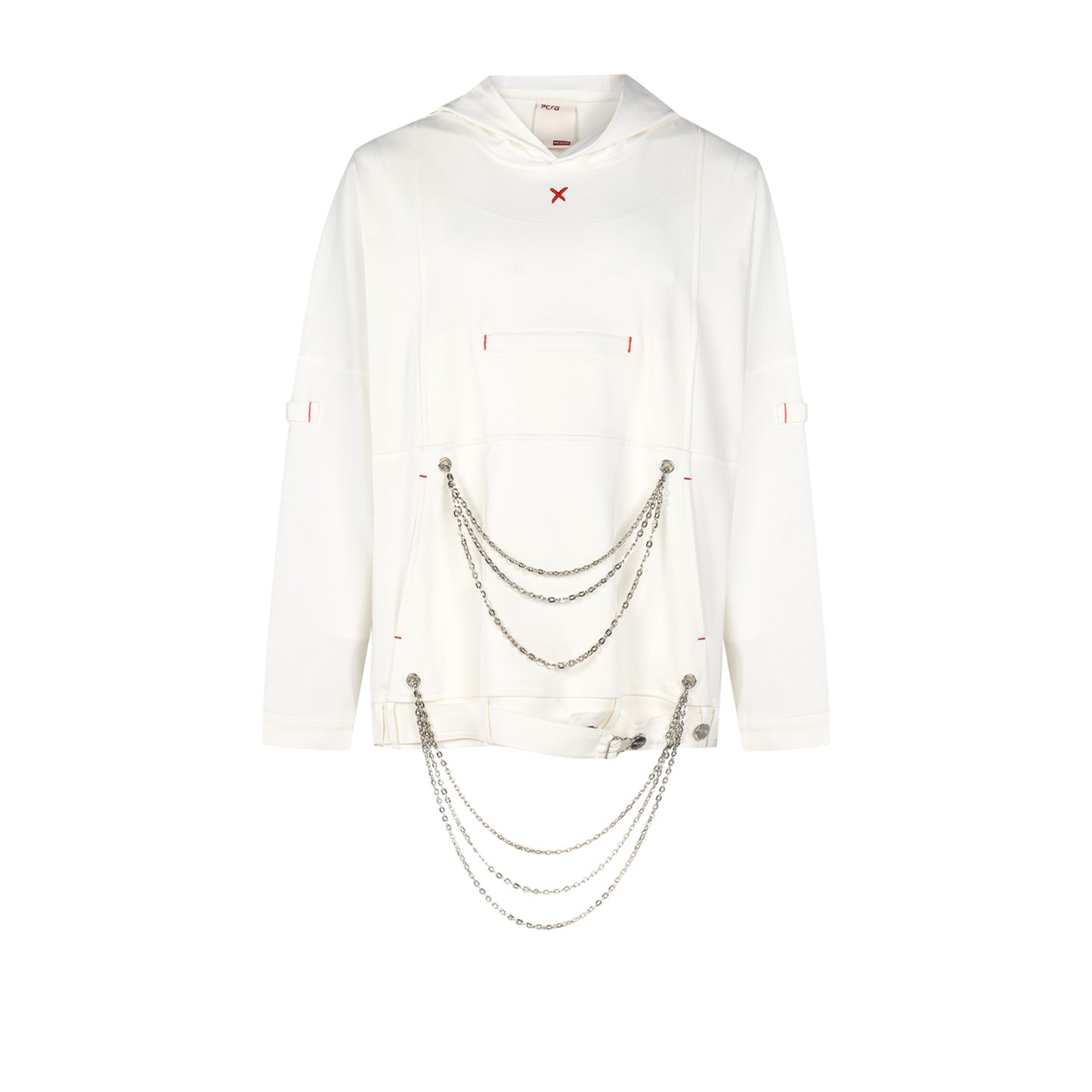 Free Heaven Zincir Detaylı Hoodie