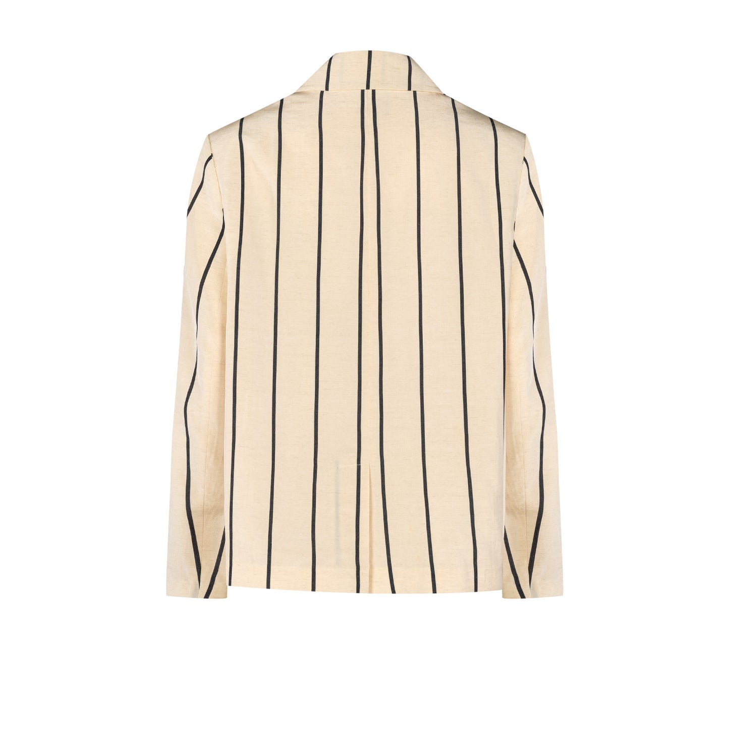 Silk &amp; Linen Blend Free Heaven Kutnia Striped Oversized Blazer