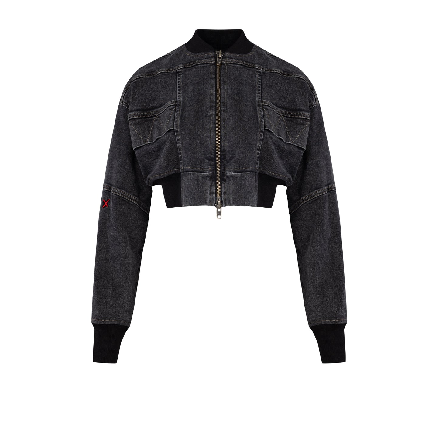 Your *itch Denim Bomber Ceket