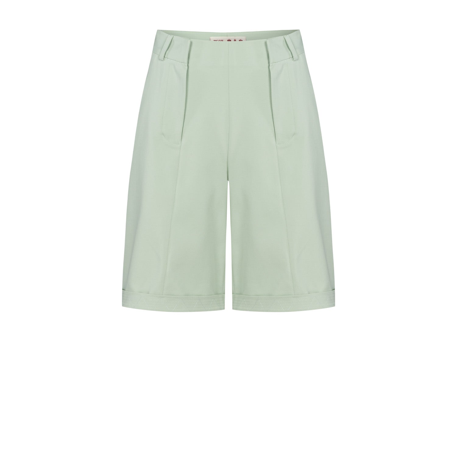 Cotton Free Heaven Casual Two Zipped Shorts - Surf Spray