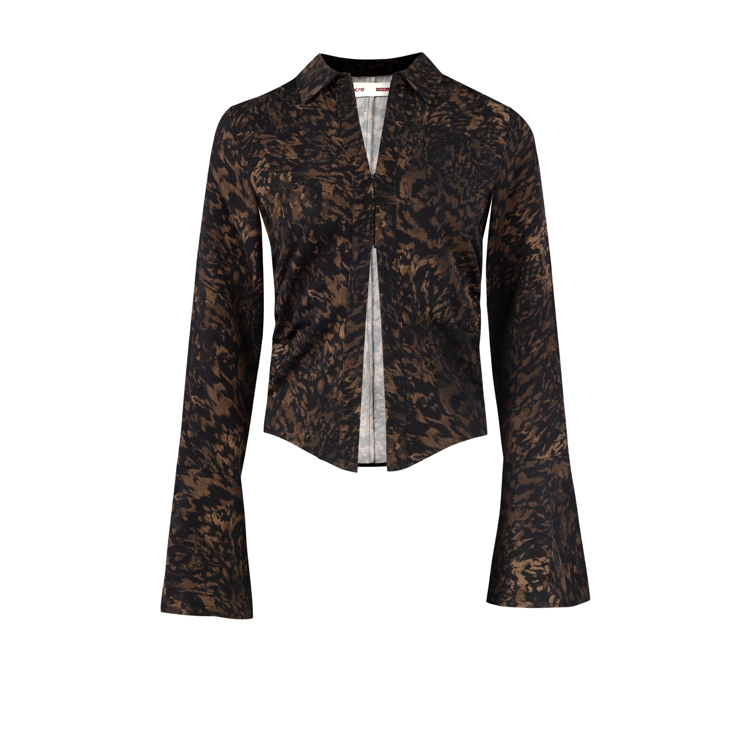 YOUR *ITCH FITTED SHIRT - LEOPARD