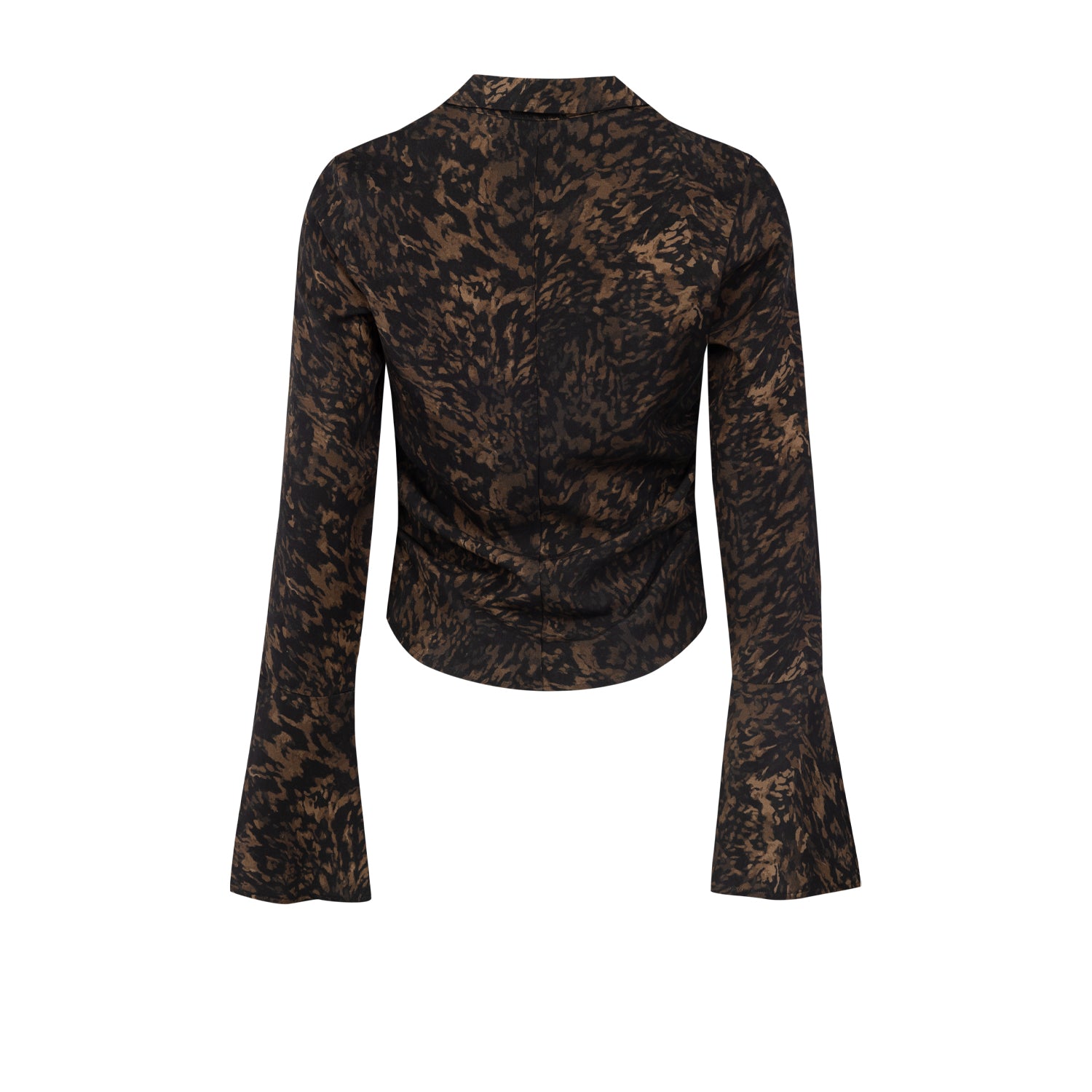 YOUR *ITCH FITTED SHIRT - LEOPARD