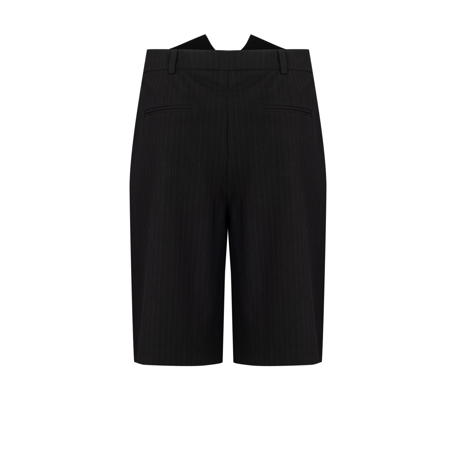 Free Heaven Striped Shorts - Jet Black