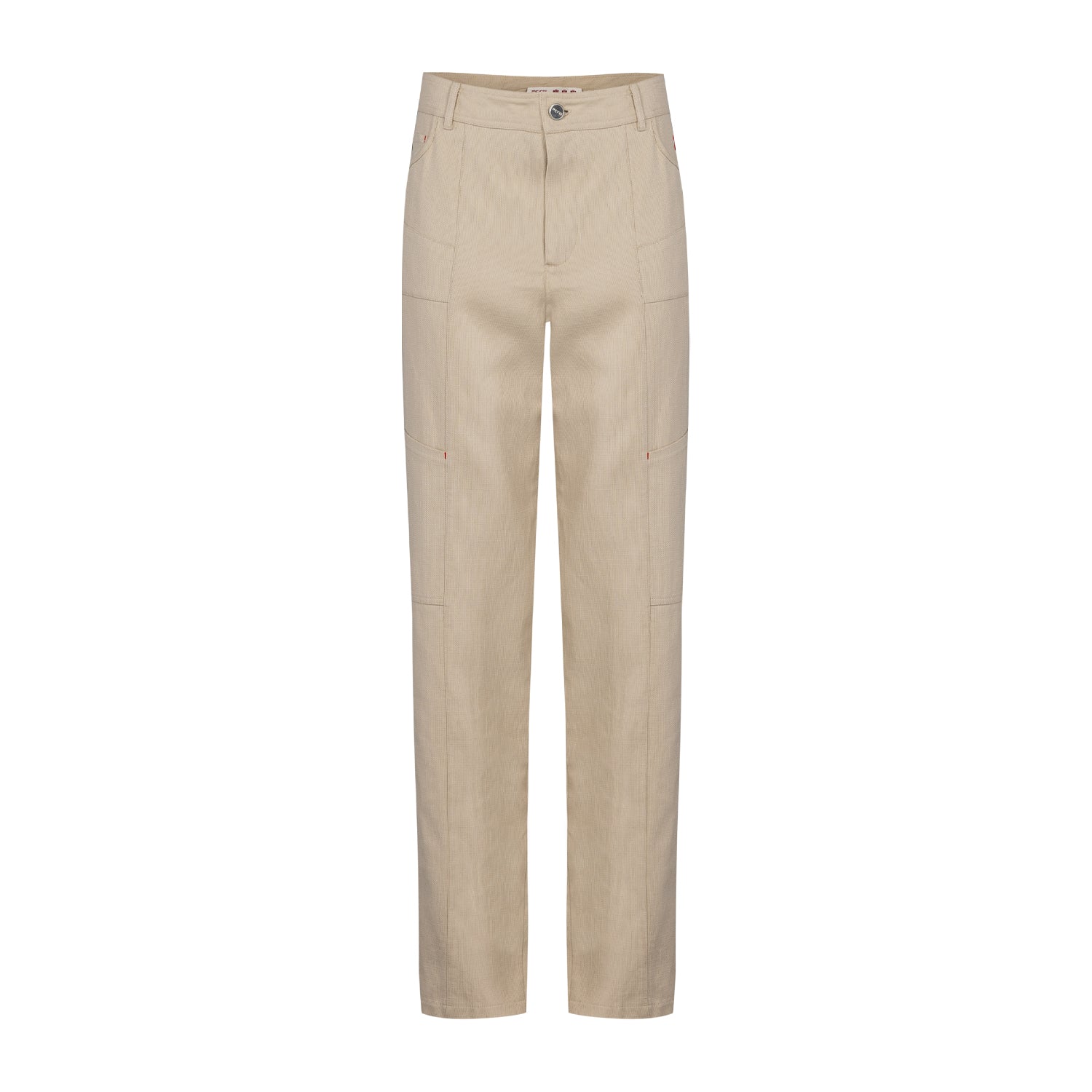 Linen Blend Free Heaven Pant With Pocket - Fog