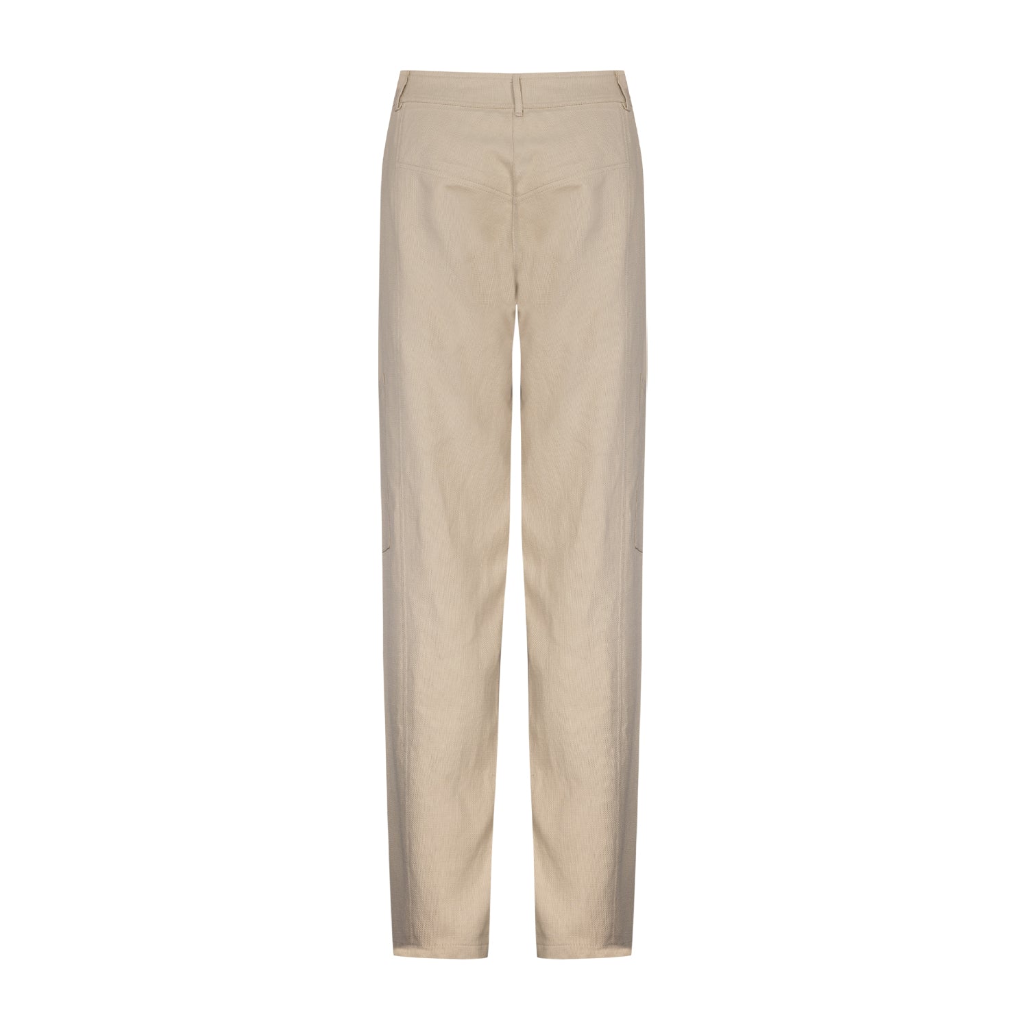 Linen Blend Free Heaven Pant With Pocket - Fog