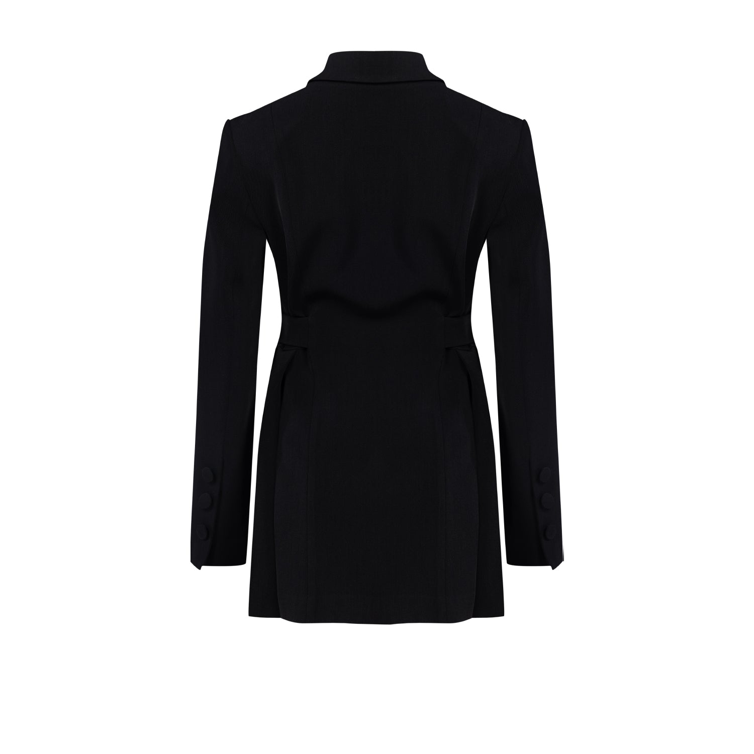 YOUR *ITCH JACKET DRESS - BLACK