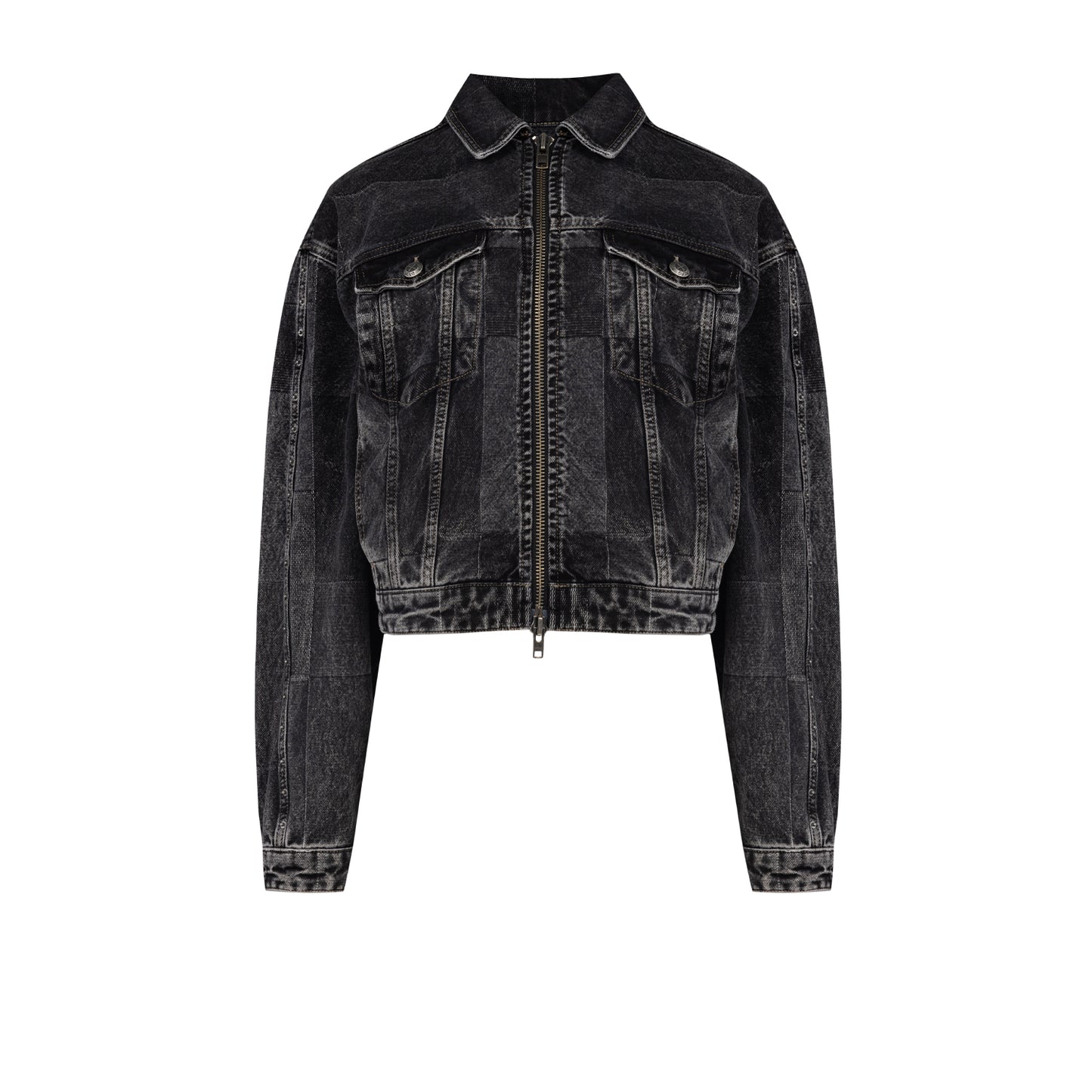 Your *itch Renk Bloklu Denim Ceket