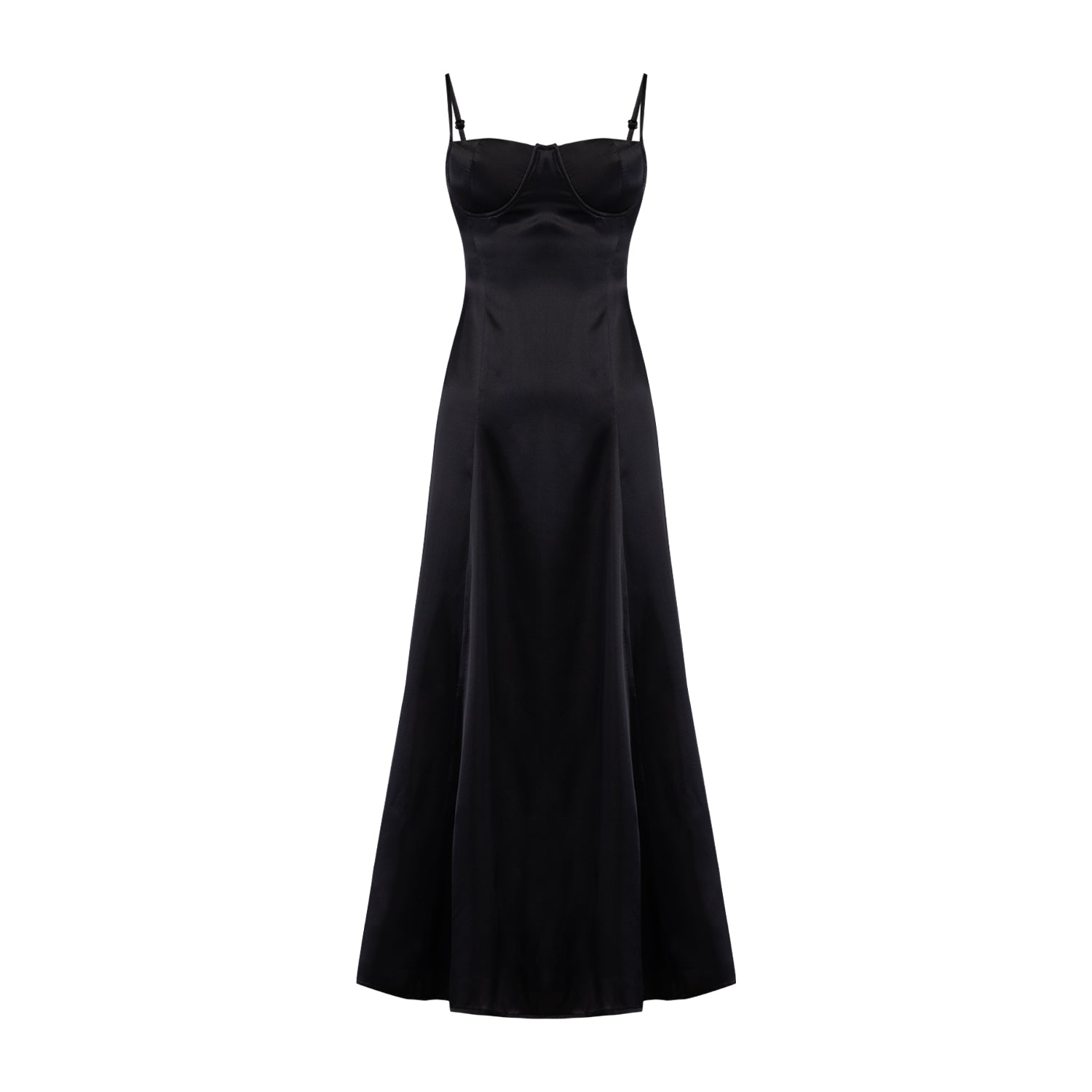 YOUR *ITCH SILK DRESS - BLACK