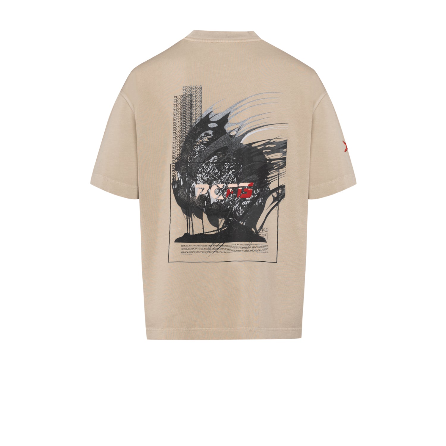 YOUR *ITCH ACID WASHED TSHIRT - STRING