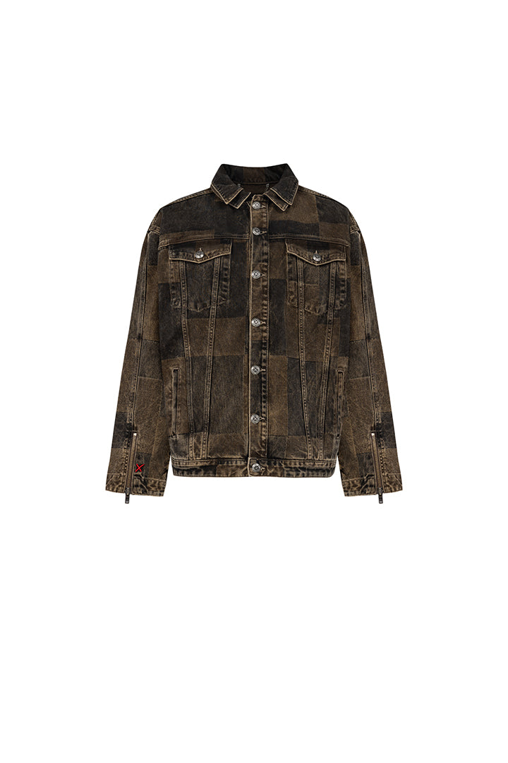 Your *itch Renk Bloklu Denim Ceket