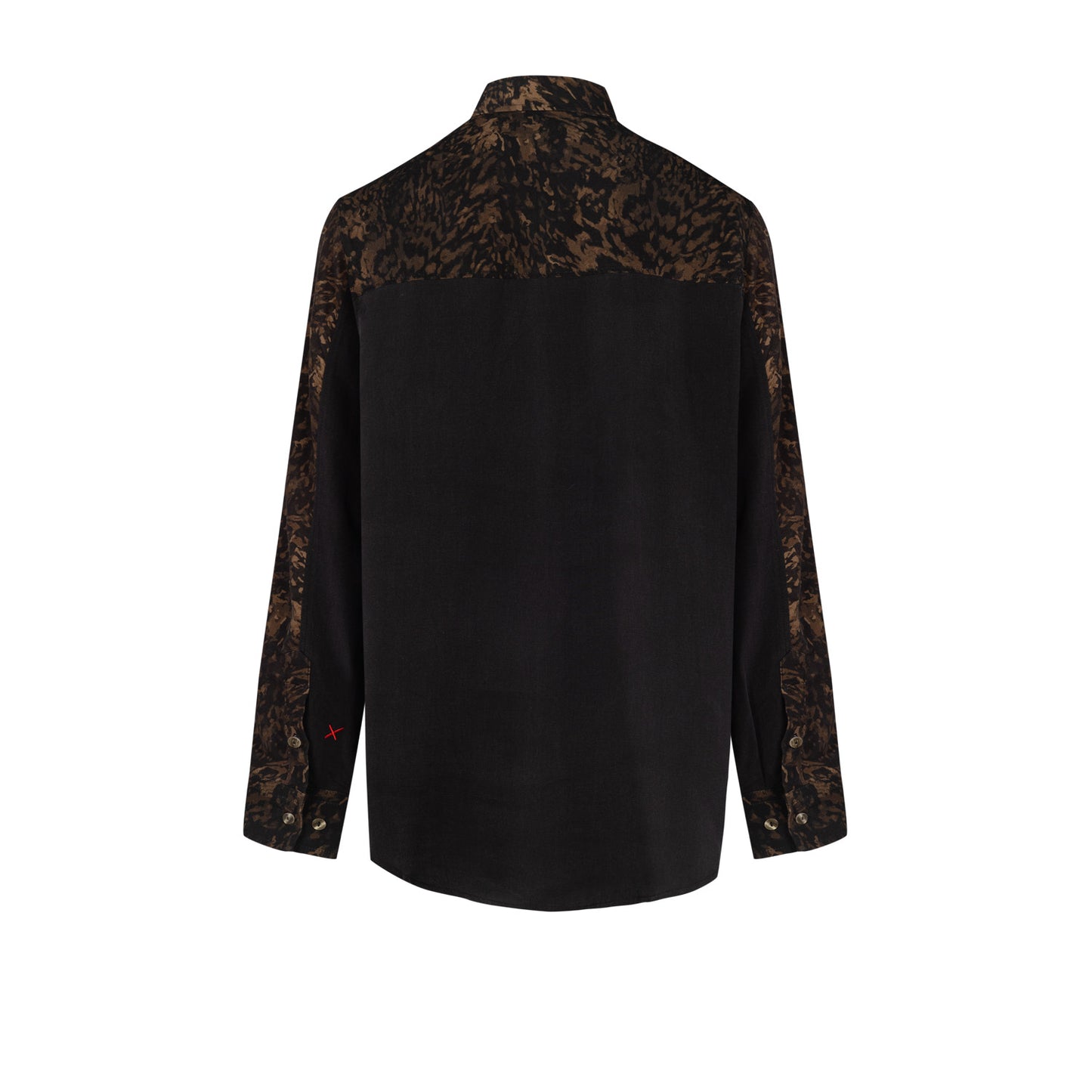 Your *itch Leopar Desenli Uzun Kollu Gömlek