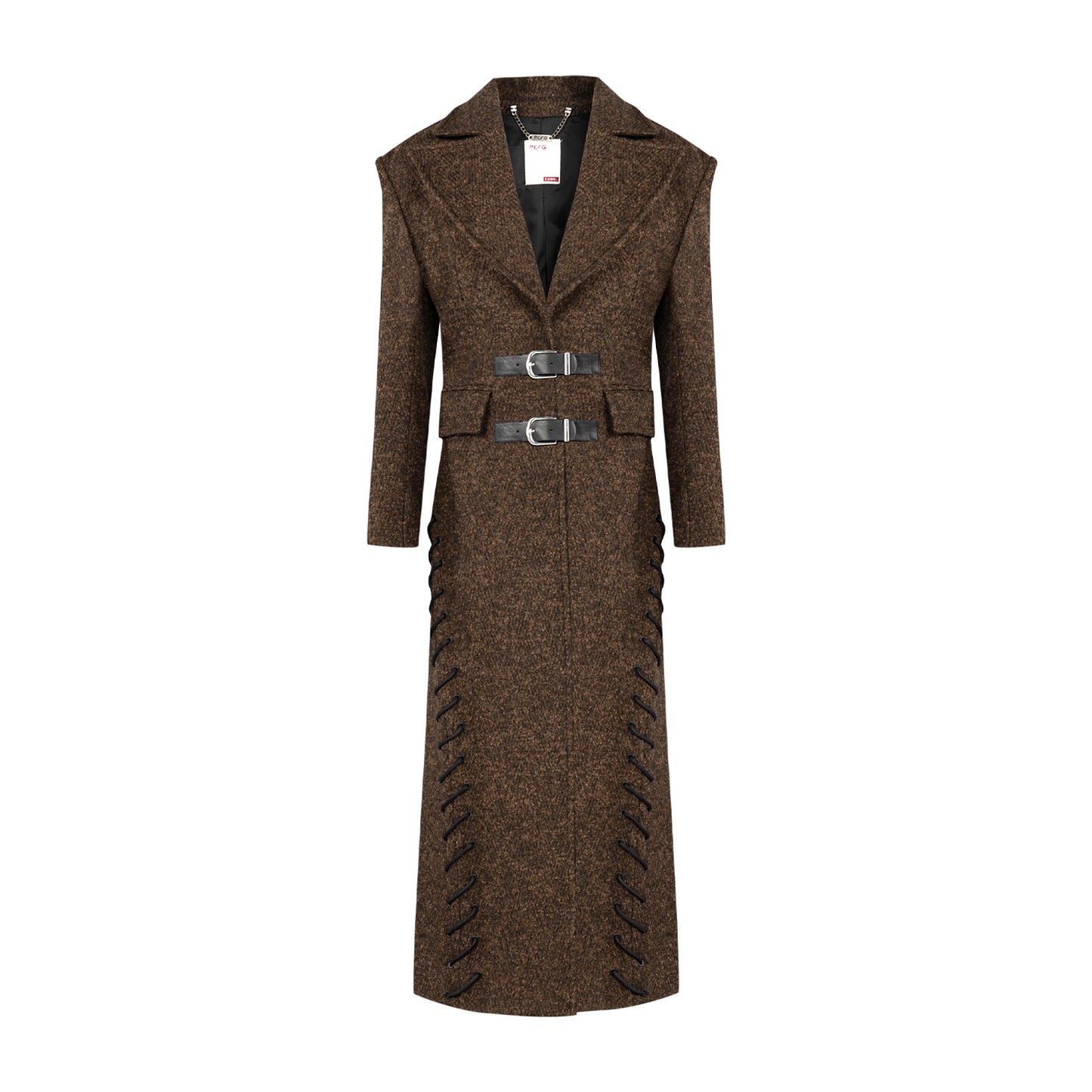 Your *itch Kaşmir Karışımlı Uzun Kaban