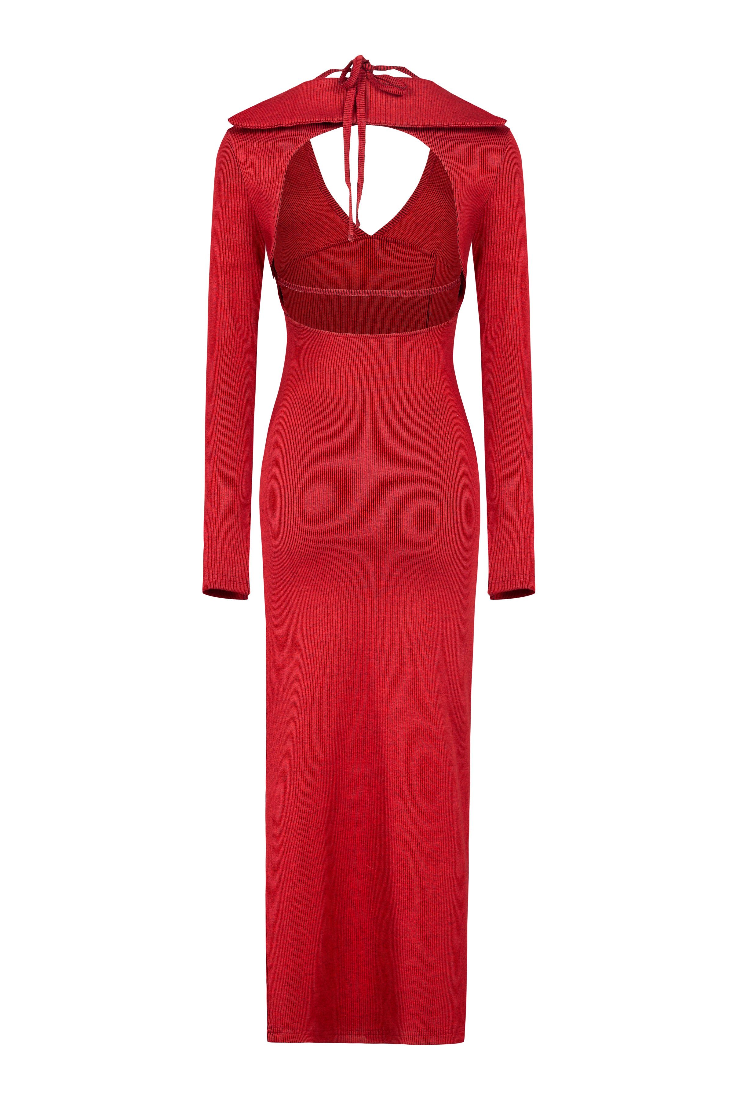 YOUR *ITCH 2 TONES RIB DRESS