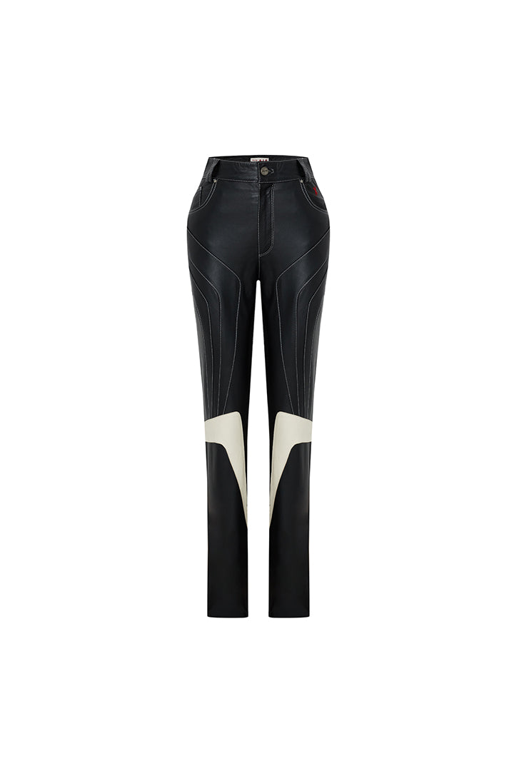 Boomerang Leather Pants