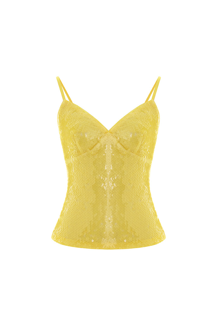 Euphoria Payetli Askılı Üst