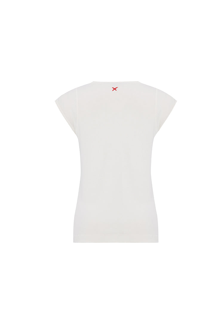 Day to Night in LA Rib Tank Top With Patch