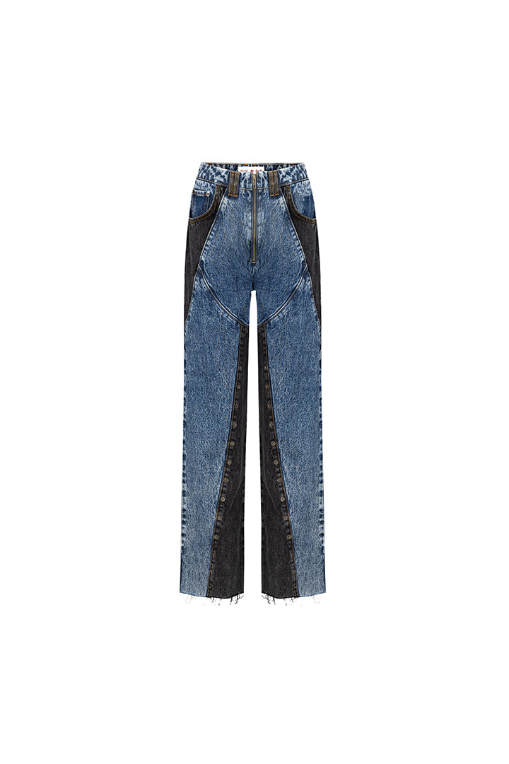 Free Heaven Two-Tone Women's Jeans
