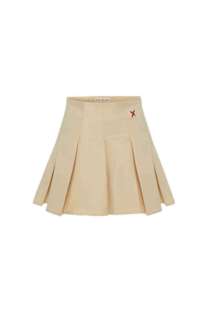 Boomerang Pleated Skirt 