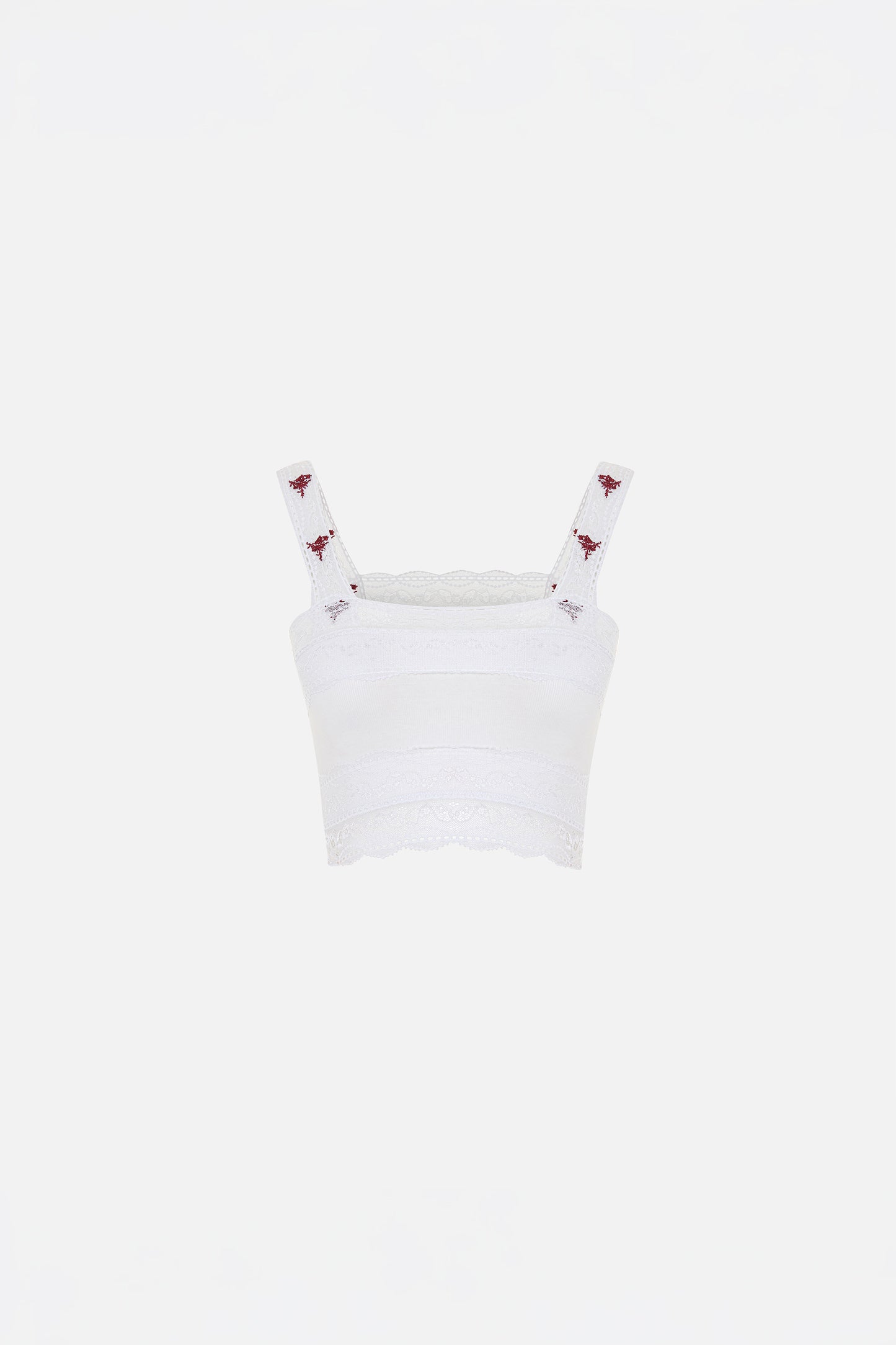 The Broderie Anglaise Edit Dantel Panelli Bra
