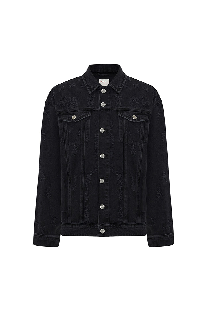 Boomerang Yıpratılmış Denim Ceket