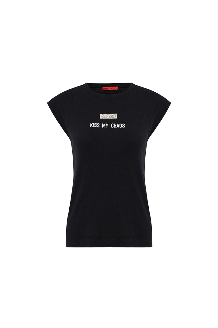 Day to Night in LA Yama Detaylı Rib Atlet