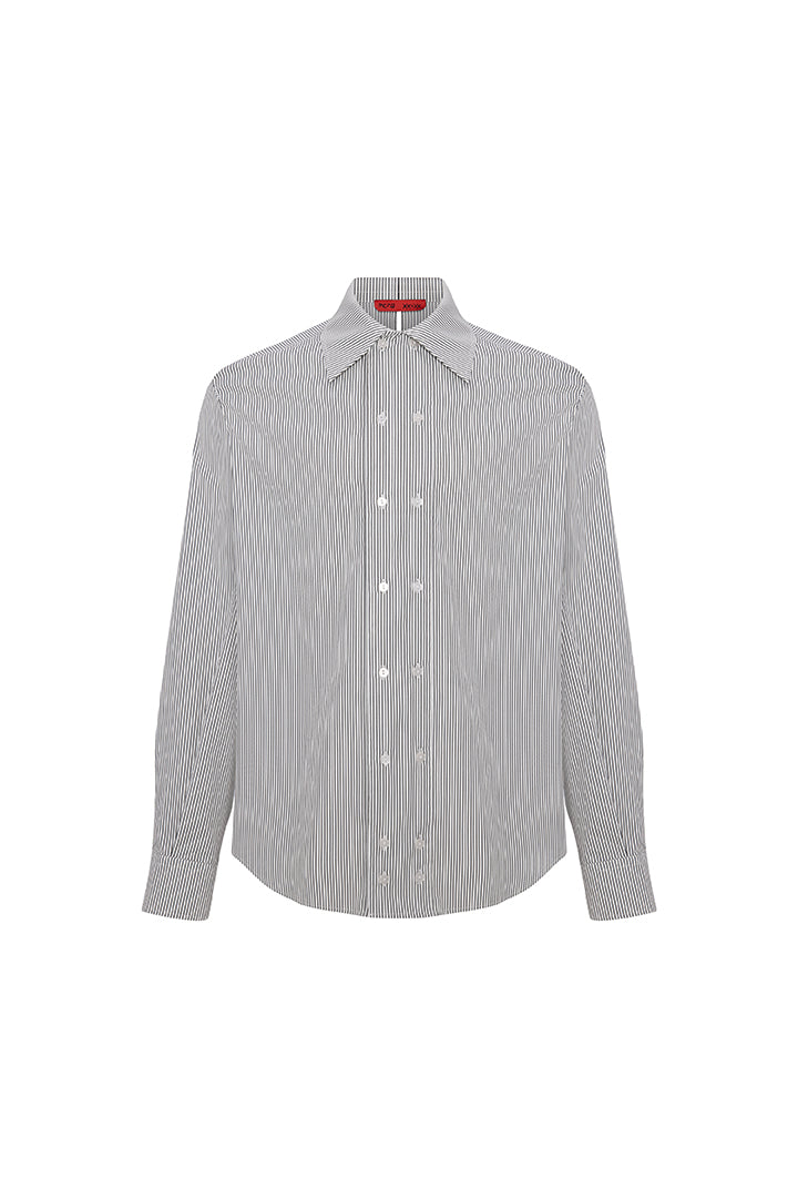 Day to Night in LA Çizgili Dokuma Gömlek