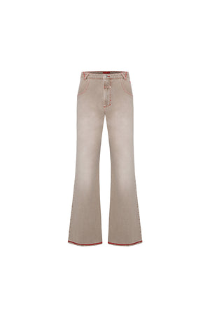 Day to Night in LA Soluk Görünümlü Denim Pantolon