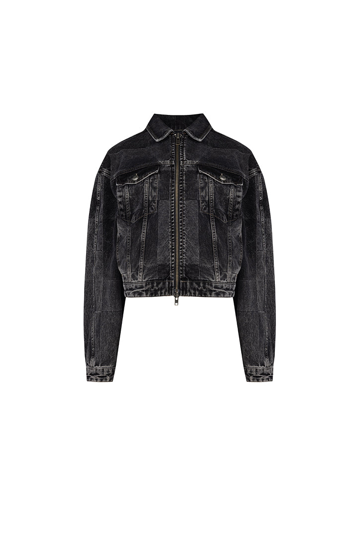 Your *itch Renk Bloklu Denim Ceket