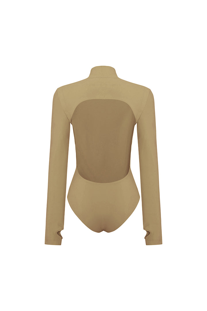 Boomerang Yüksek Yaka Bodysuit