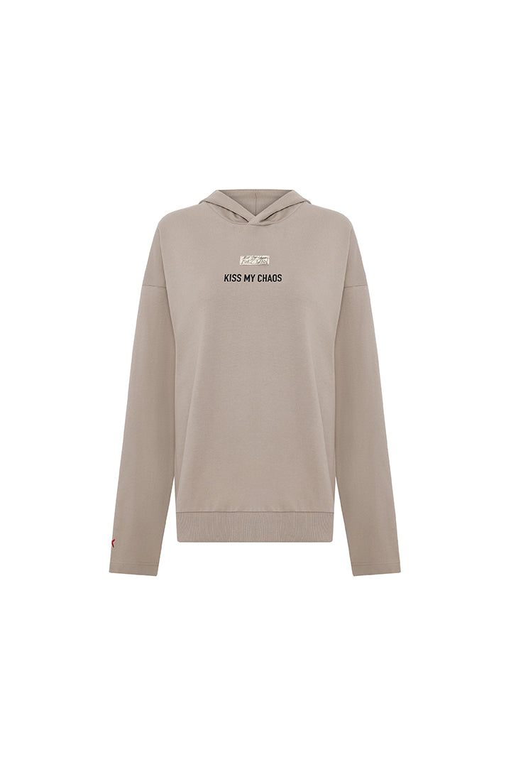 Day to Night in LA Regular Fit Kapüşonlu Sweatshirt