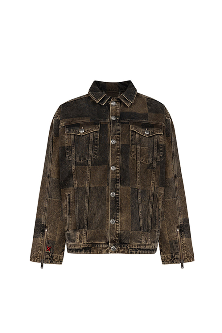 Your *itch Renk Bloklu Denim Ceket