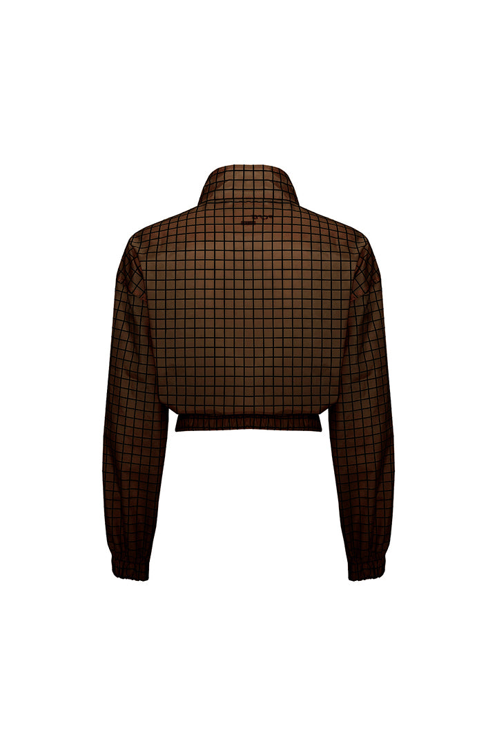 Boomerang Paraşüt Kumaş Crop Sweatshirt