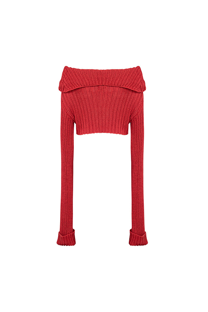 Your *itch Crop Knit Top