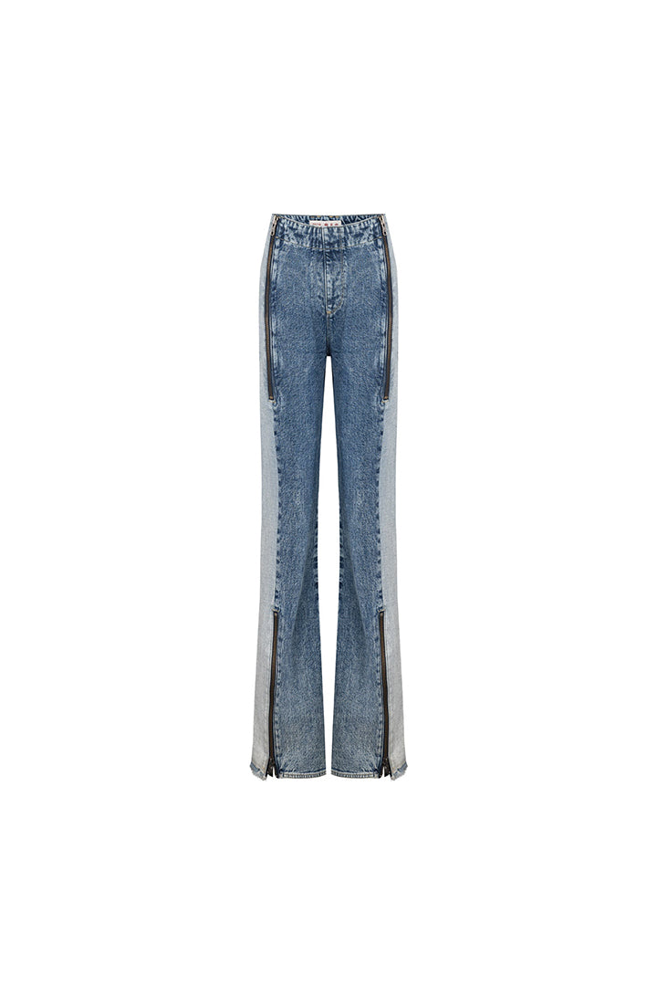 Free Heaven Two-Tone Women's Denim Pants