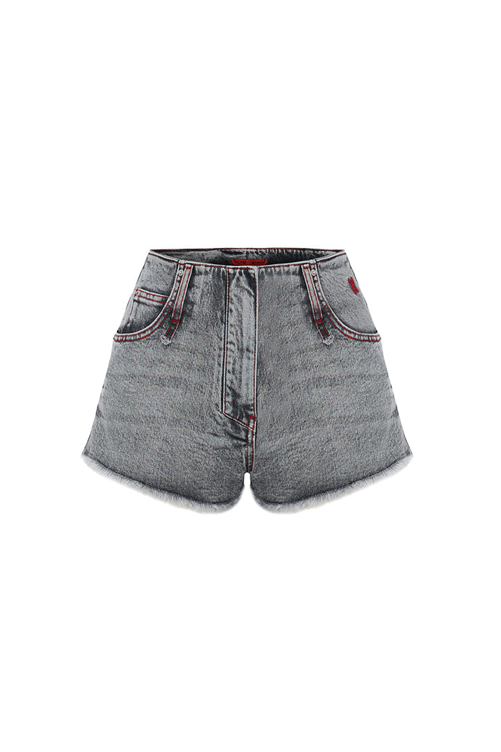 Day to Night in LA Soluk Görünümlü Süper Mini Şort