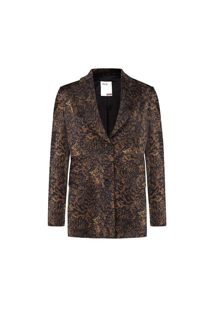 Your *itch Leopar Desenli Blazer Ceket