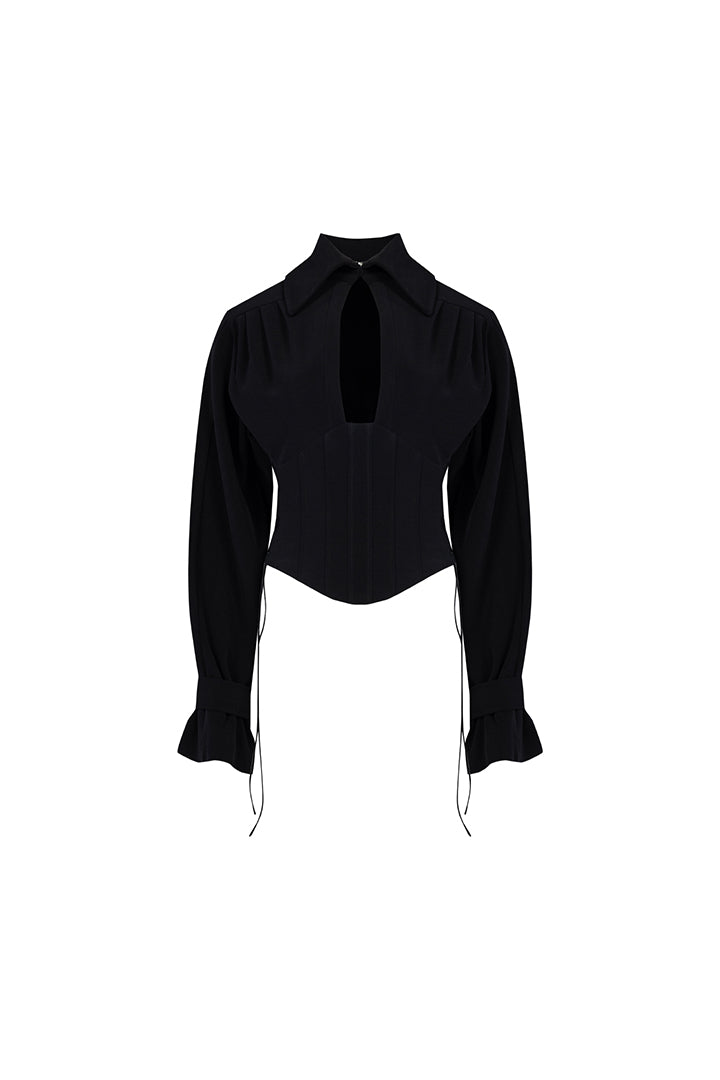 Your *itch Korse Detaylı Blazer Bluz