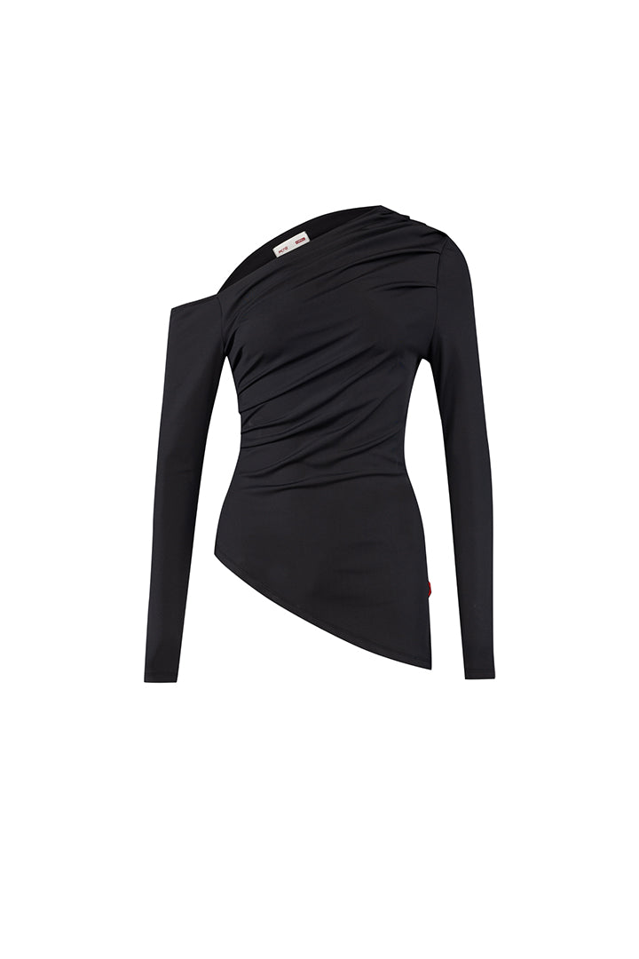 Your *itch Drapeli Uzun Kollu Üst