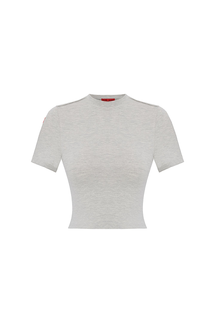 Day to Night in LA Slim Fit Kısa Tişört