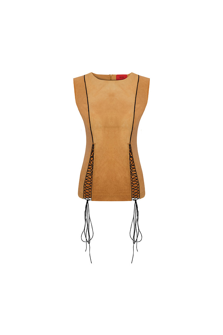 Day to Night in LA Yırtmaç Detaylı Üst